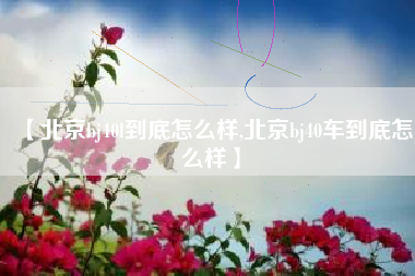 【北京bj40l到底怎么样,北京bj40车到底怎么样】 【北京bj40l到底怎么样,北京bj40车到底怎么样】