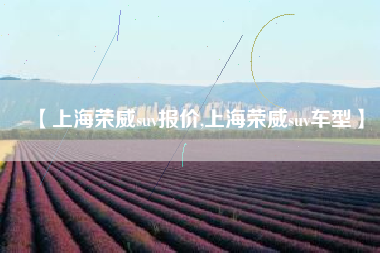 【上海荣威suv报价,上海荣威suv车型】 【上海荣威suv报价,上海荣威suv车型】