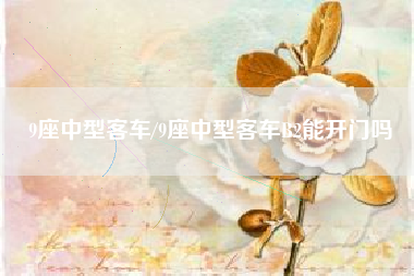 9座中型客车/9座中型客车B2能开门吗