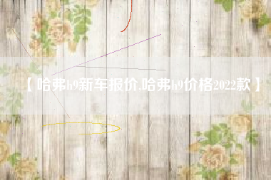 【哈弗h9新车报价,哈弗h9价格2022款】 【哈弗h9新车报价,哈弗h9价格2022款】