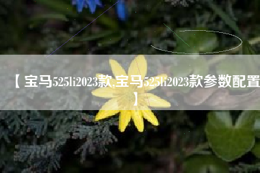 【宝马525li2023款,宝马525li2023款参数配置】 【宝马525li2023款,宝马525li2023款参数配置】