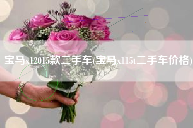 宝马x12015款二手车(宝马x115t二手车价格) 宝马x12015款二手车(宝马x115t二手车价格)